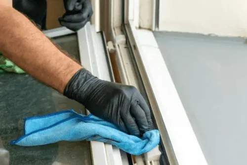 Window Track Cleaning